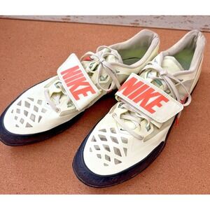 Nike Zoom Rival SD 4 Track & Field Throw Shoes Barely Volt Orange Men 14